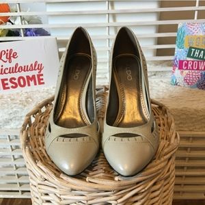 NWT Aldo leather heels